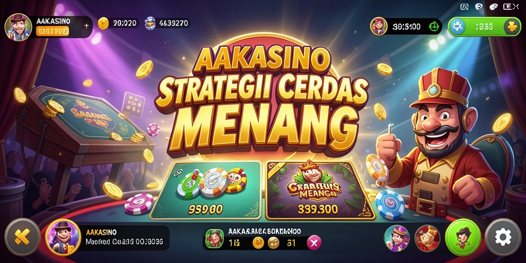 Tangkapan layar gameplay AAKASINO menampilkan pertempuran strategis yang mendebarkan.