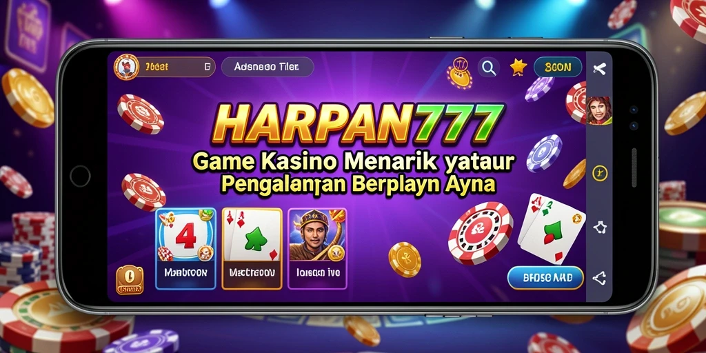 Tangkap momen mendebarkan saat bermain Kasino di HARAPAN777.