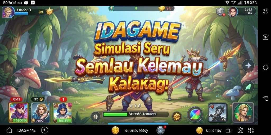 Tangkapan layar IDAGAME menampilkan aksi gameplay Simulation yang menawan.