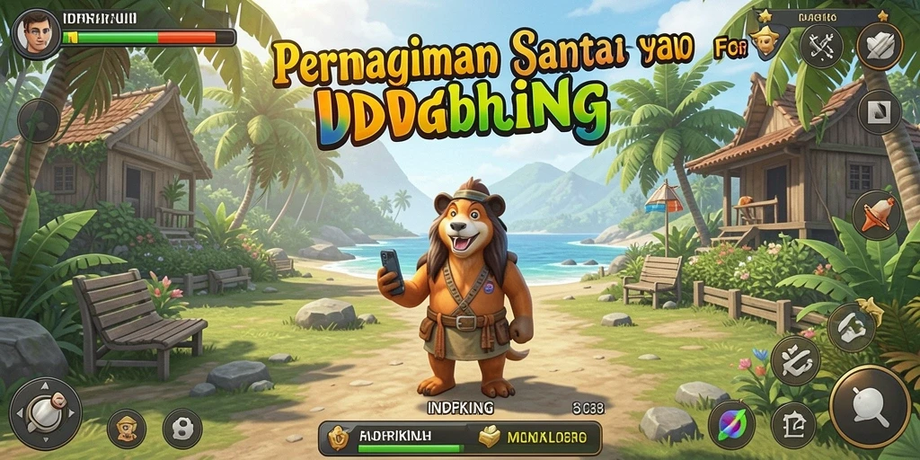 Tampilan gameplay <strong>IDPKING</strong> yang penuh warna dan menarik.