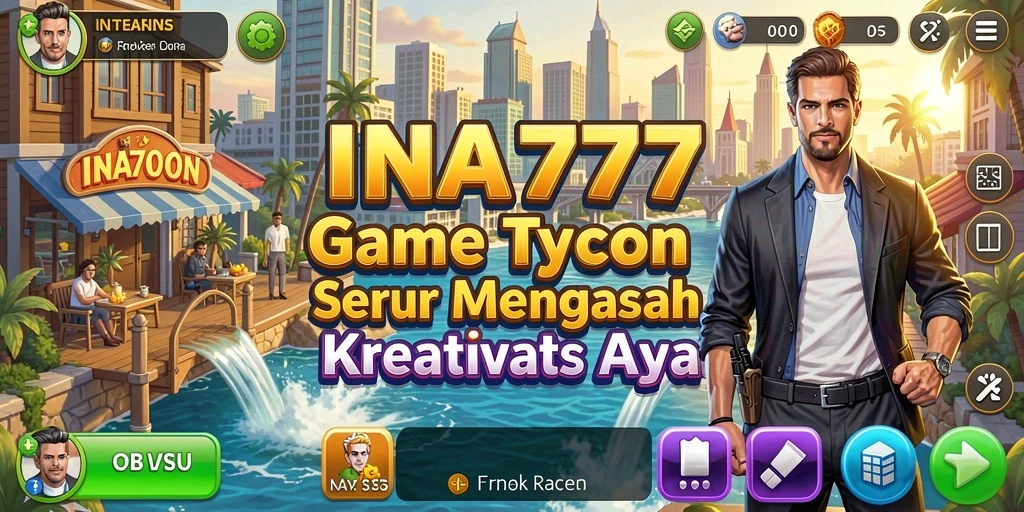 Tampilan gameplay Tycoon yang menarik dan interaktif dalam INA777.