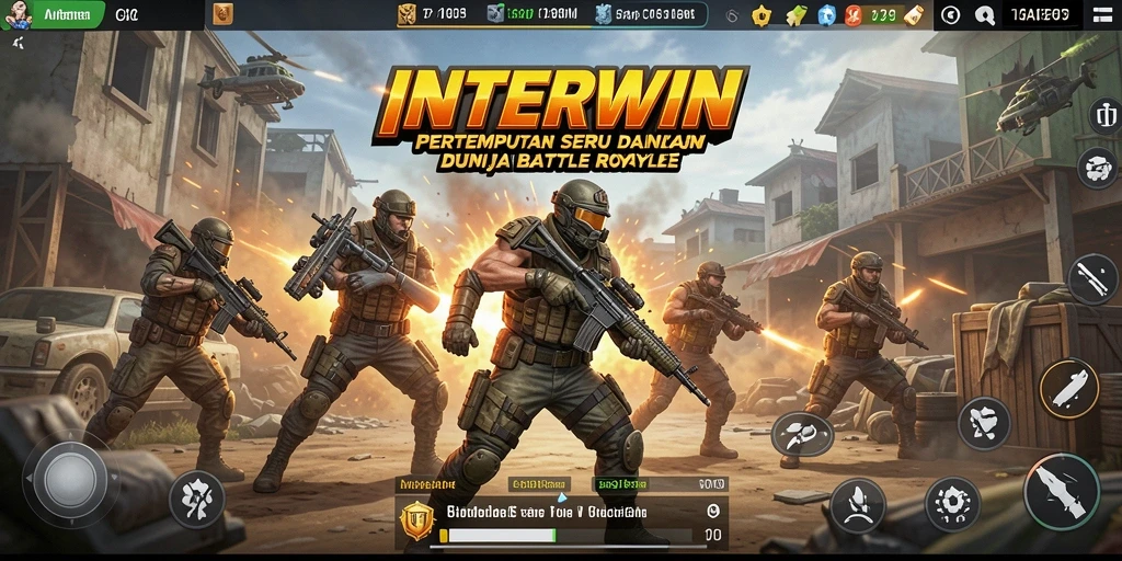 Tampilan seru dari pertempuran di arena INTERWIN yang mendebarkan.