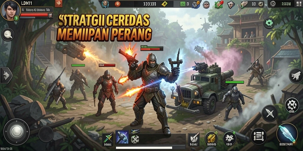 Tampilan intens pertempuran strategi dalam LDN11.