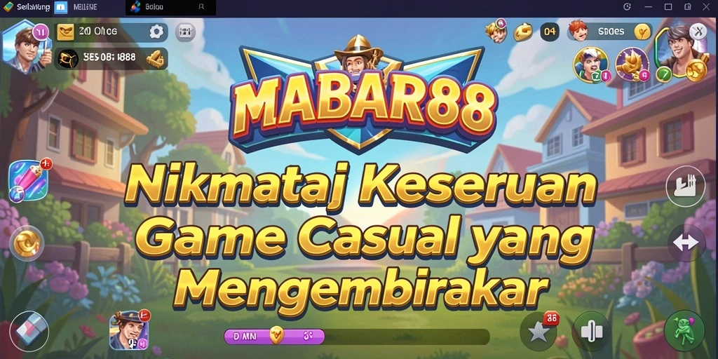 Tampilan seru gameplay <strong>MABAR88</strong> yang penuh warna dan tantangan.
