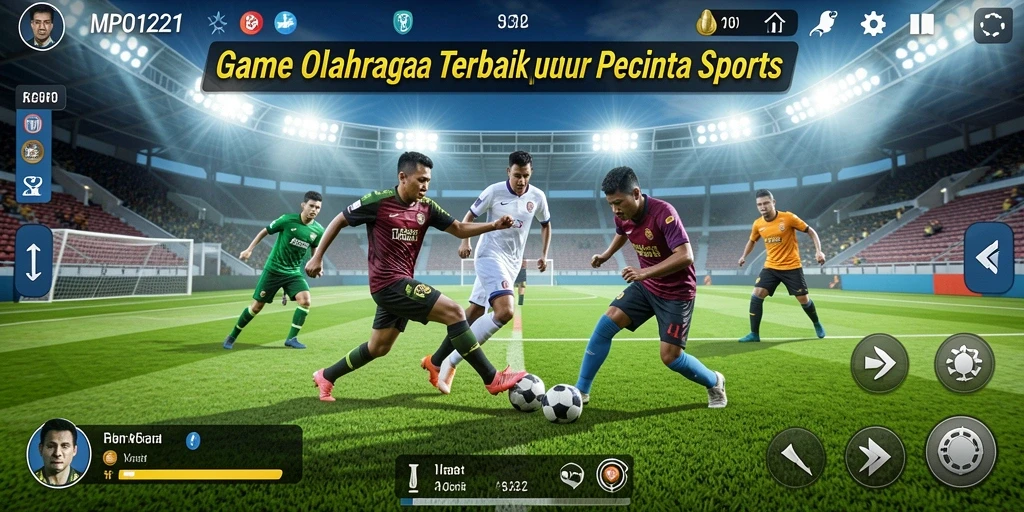 Tampilan utama gameplay MPO1221 yang menarik dan dinamis.